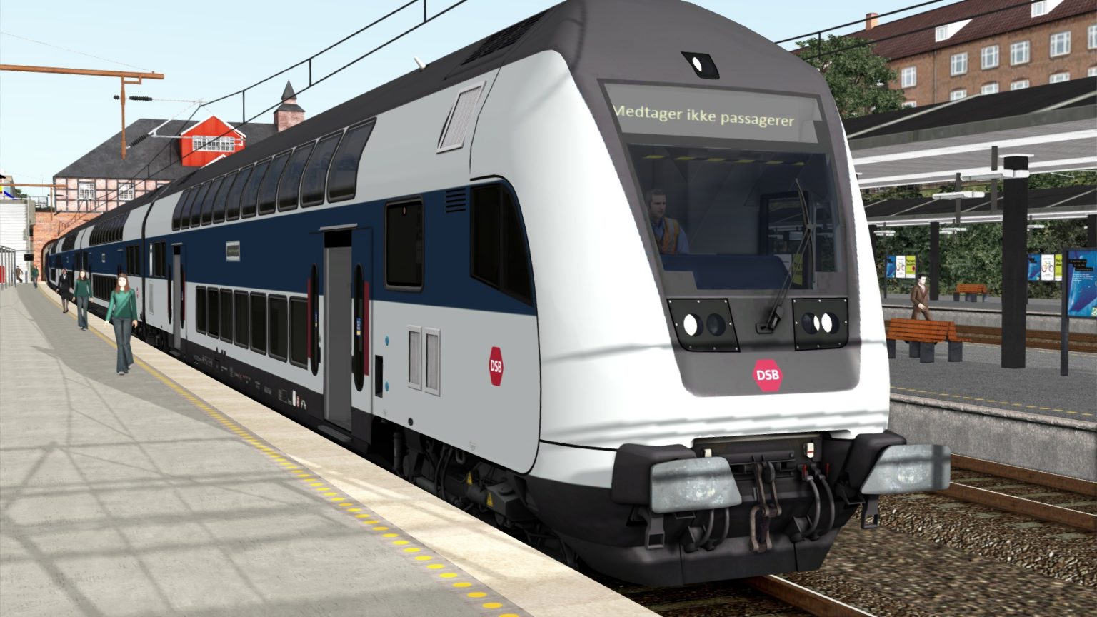 DSB Dobbeltd kker Med Nyt Logo Railworks Danmark