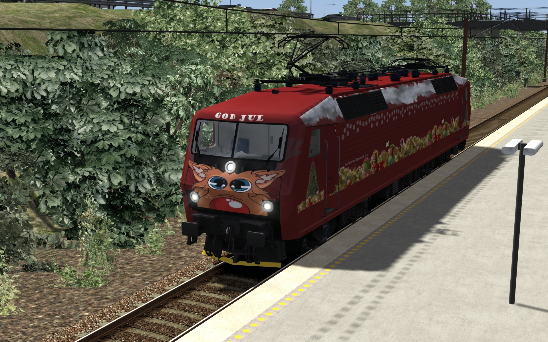 DSB EA+B jule-Repaint (fiktivt)