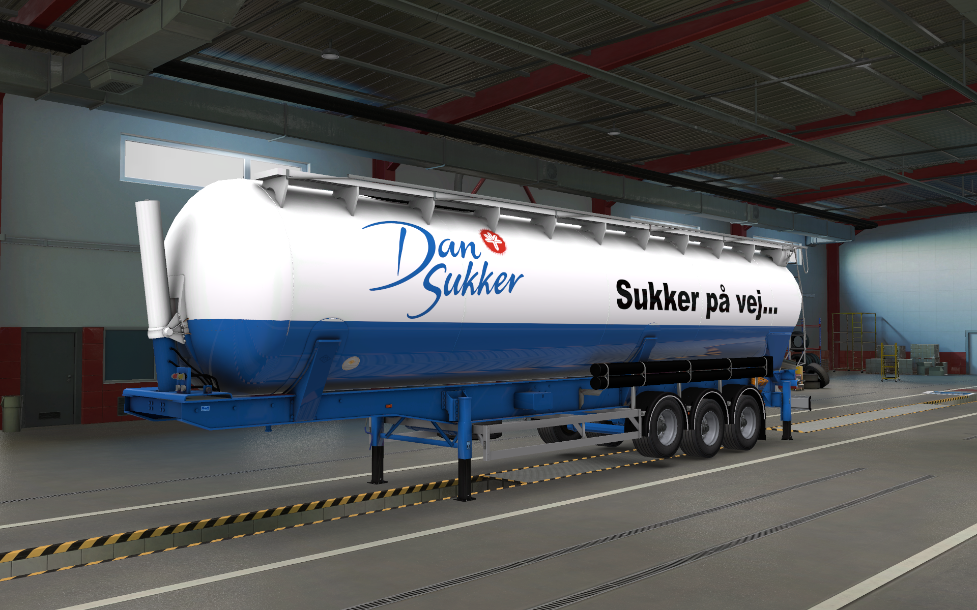 ETS2 trailer Dansukker Silo