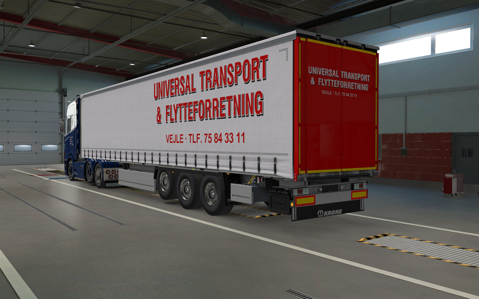 ETS2 trailer Universal Transport & Flytteforretning